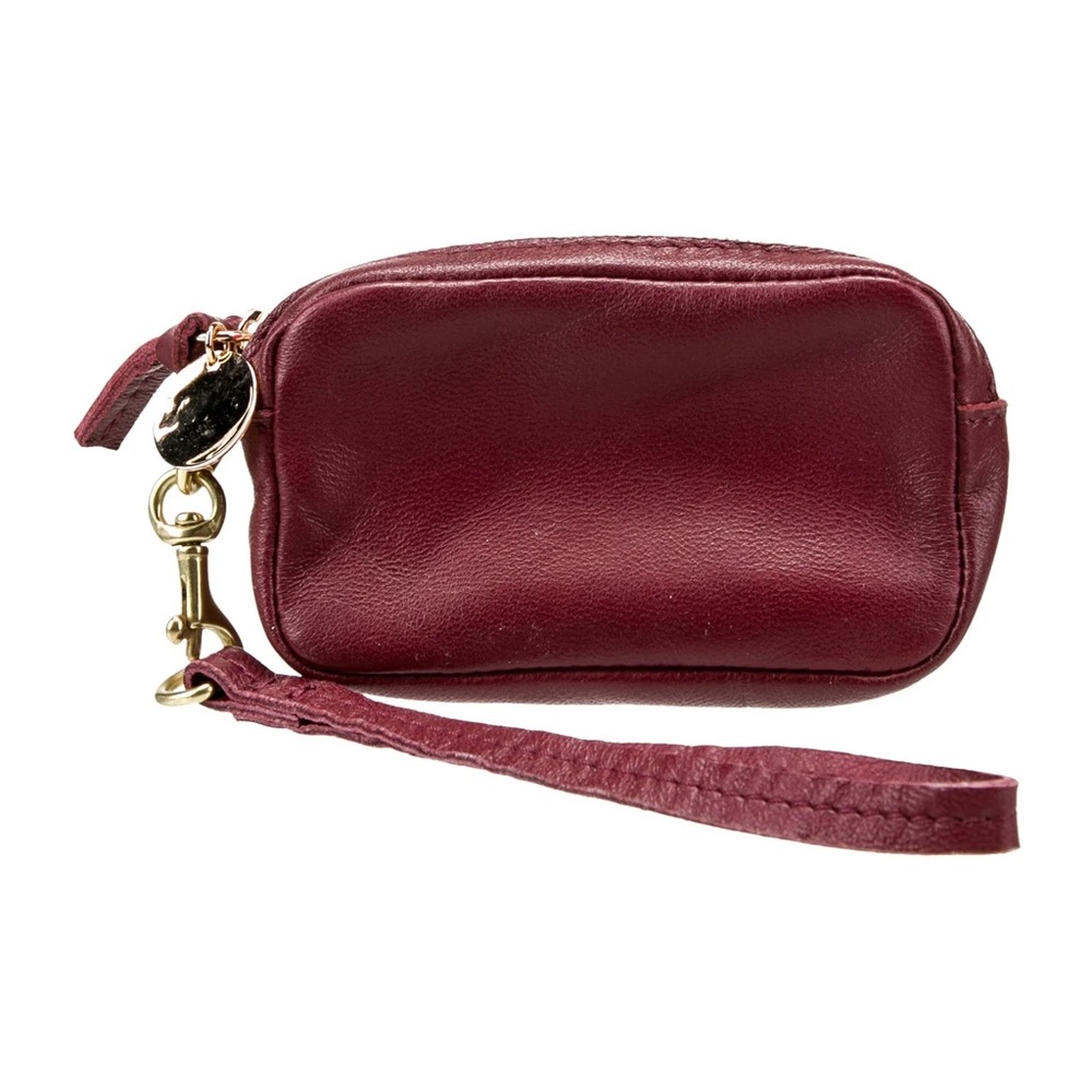 Clare V Leather Wristlet